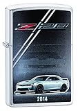 Zippo Lighter Chevy 2014 Camaro Z28 Brushed Chrome