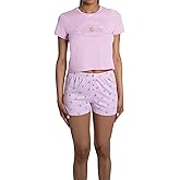 AEROPOSTALE womens Short Sleeve and Shorts 2pc Pj