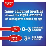 Colgate Kids Toothbrush 6-9 Years Soft Bristles Suction Cup White Tips view 9