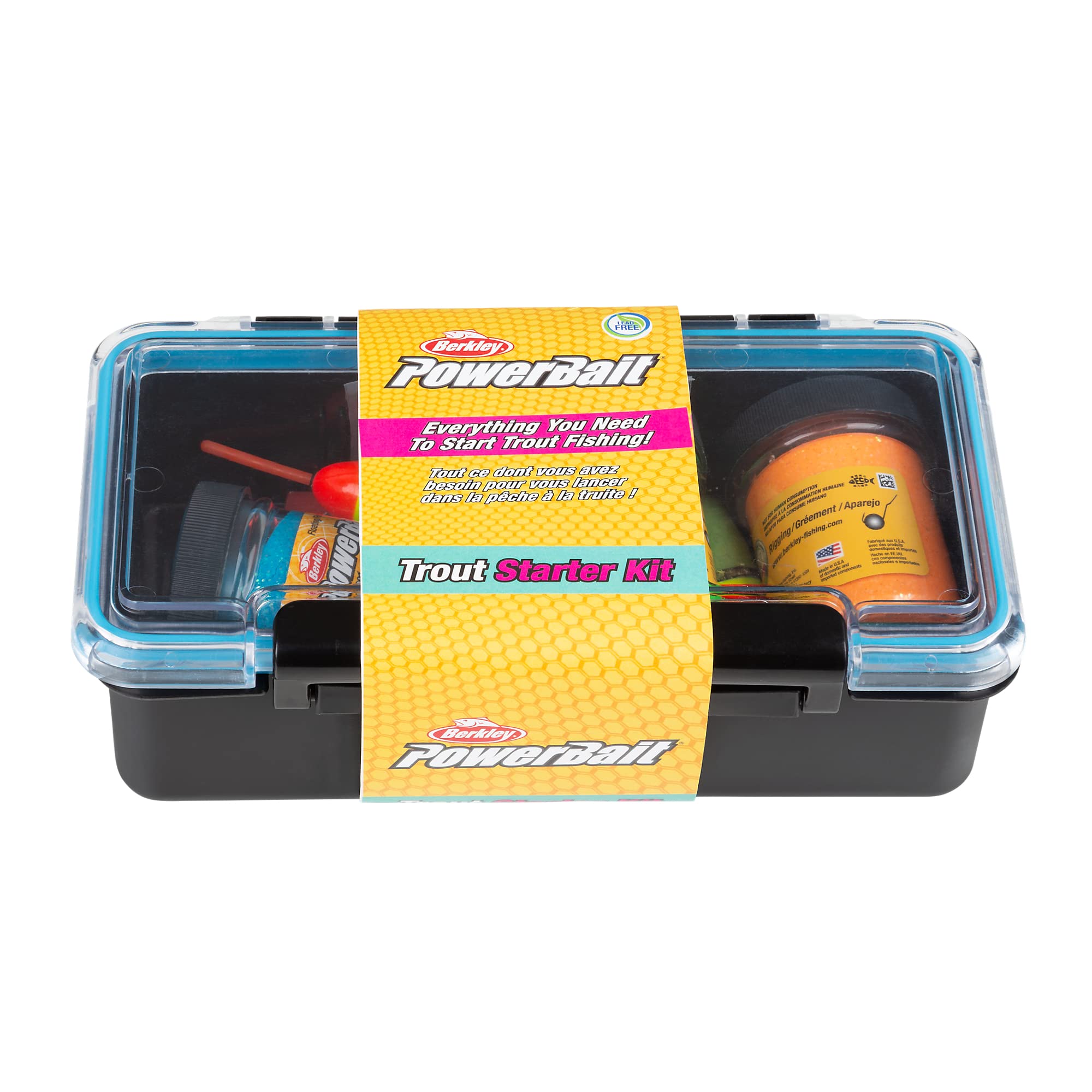 Berkley Trout Starter Kit 200g, Fishing Hook, Dough, Put & Take Fishing, Trout, Unisex, Assorted