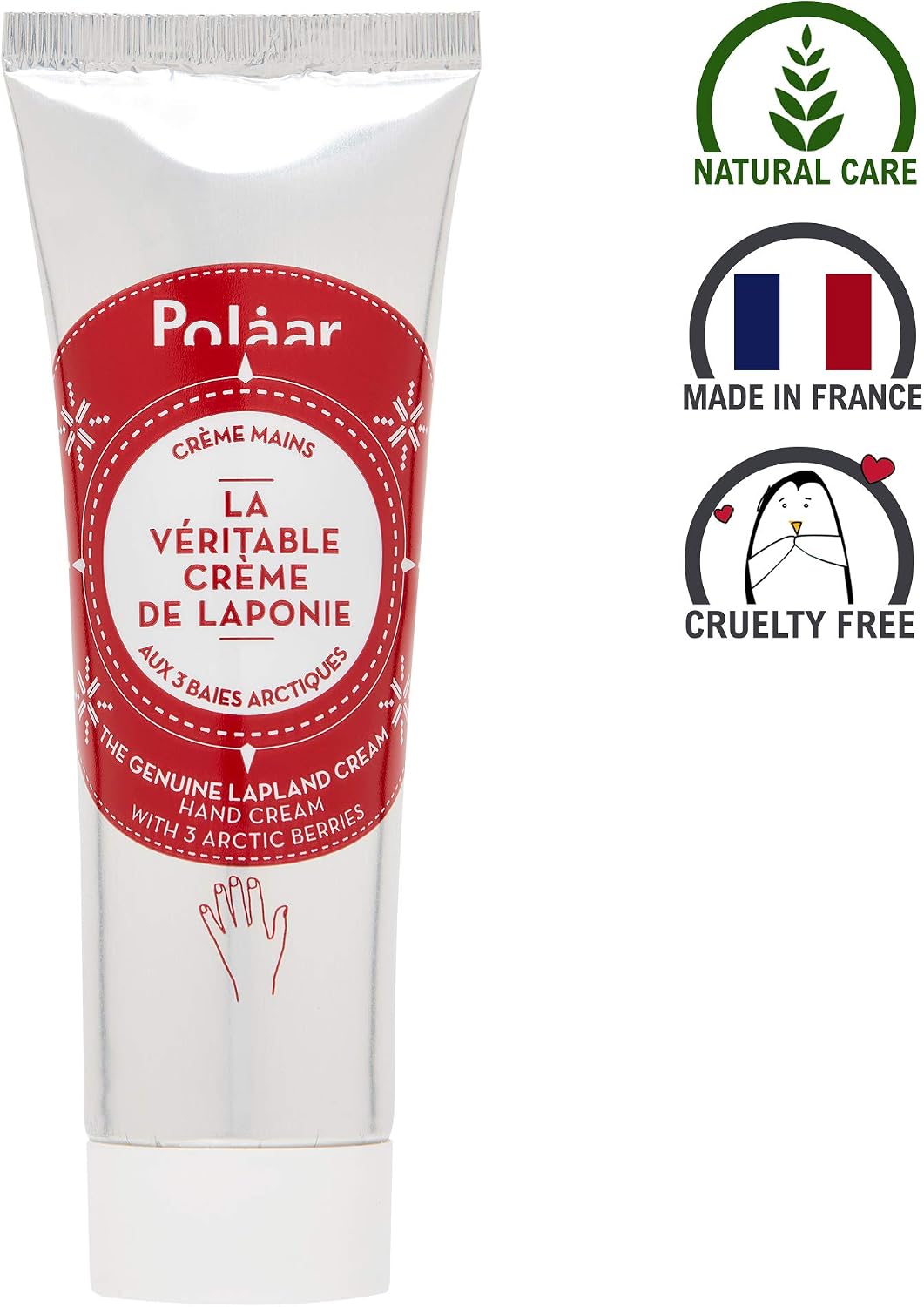 Polåar, Hand Cream, The Genuine Lapland Cream With 3 Arctic Berries, Natural Moisturizing Skin Care, Cruelty Free - Image 3