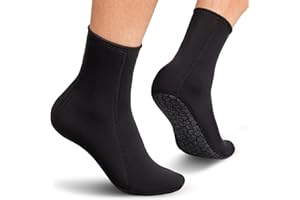 YAKEVO 3mm Beach Water Socks - Sand Proof Aqua Socks for Beach Sports, Swimming, Diving, Surfing & Water Activities
