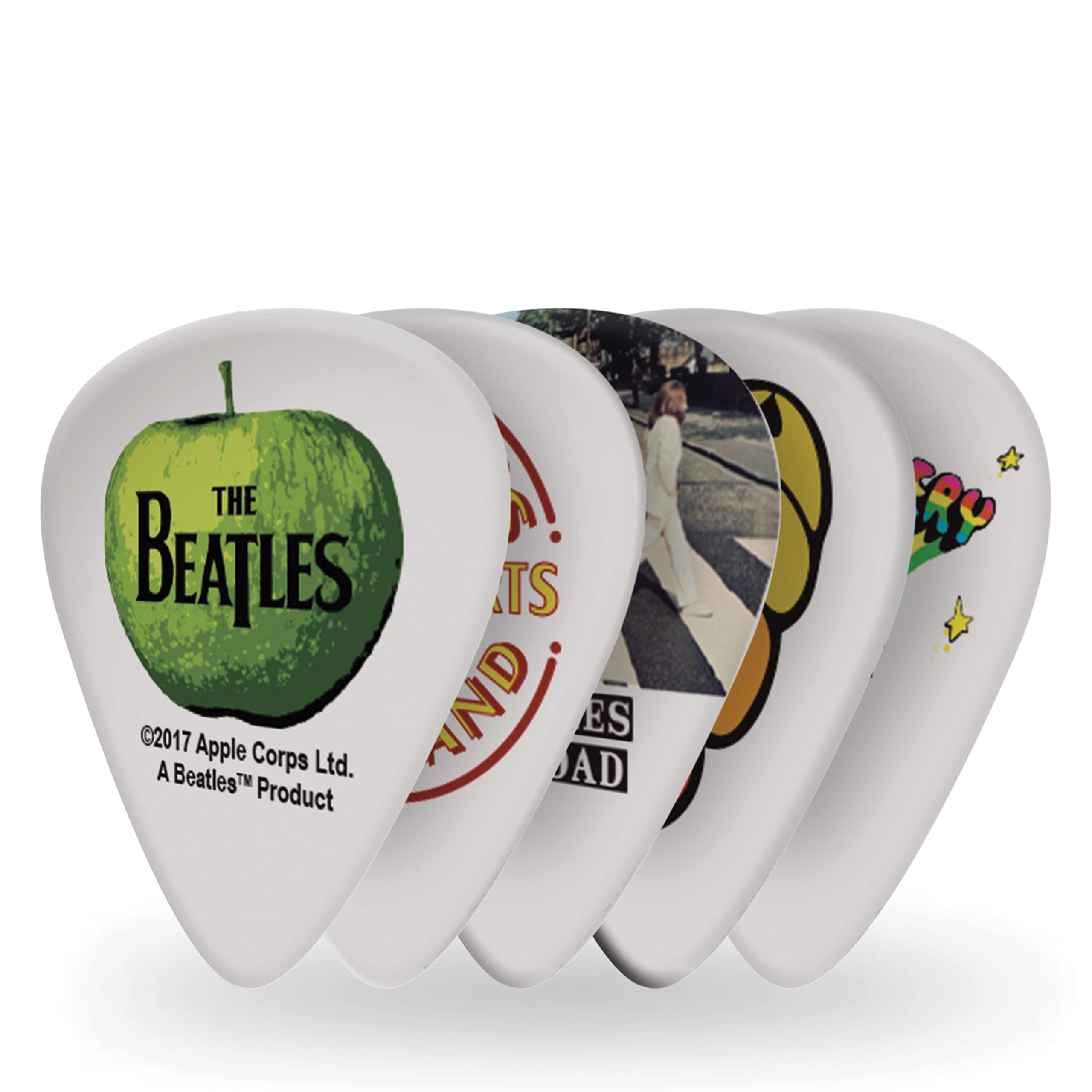 D'Addario Beatles Guitar Picks - The Beatles Collectable Guitar Picks - Albums - Light