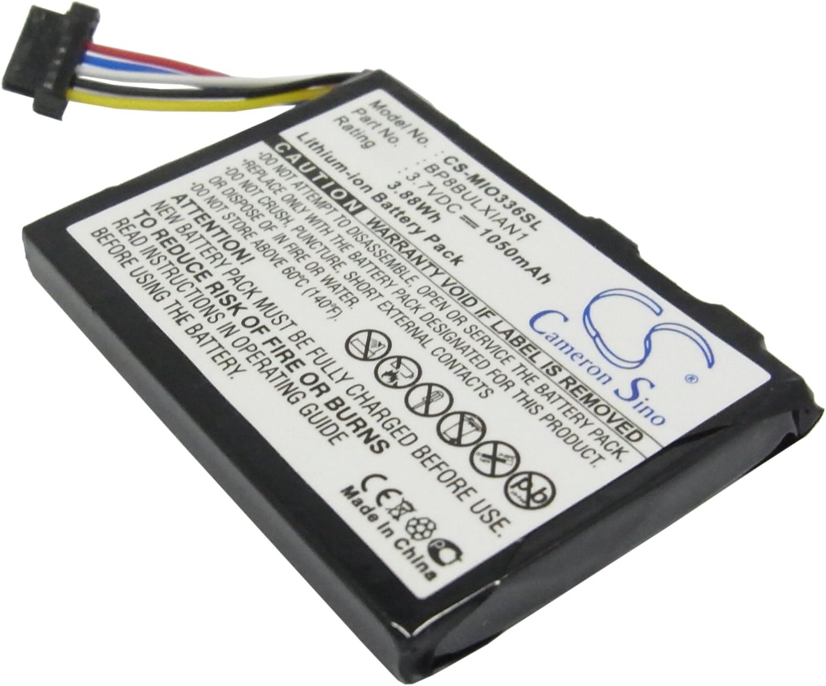 VINTRONS Li-ion BATTERY Pack Fits Medion Pocket PC MDPPC250, B526336, MD-PPC250, MD95114, MDPPC 150, BP8BULXIAN1
