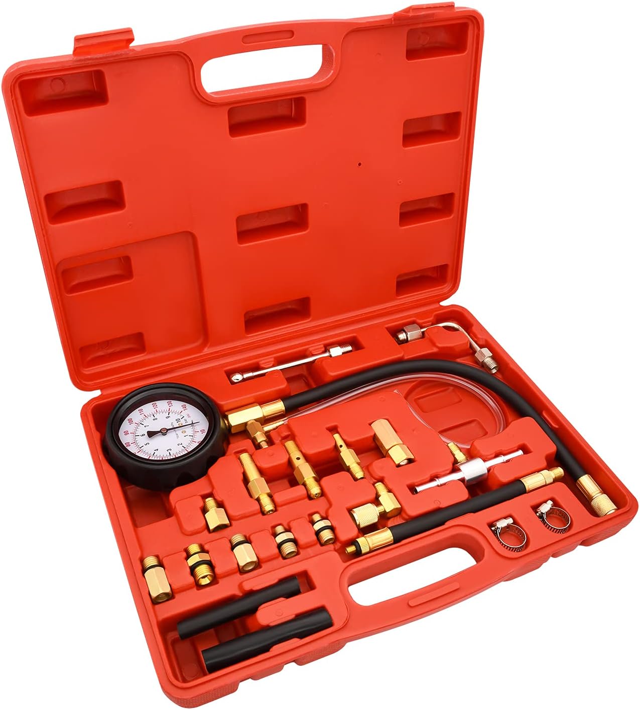Buy WENBIAO 0140PSI Fuel Injector Injection Pump Pressure Tester Gauge Kit in Pakistan WaooMart