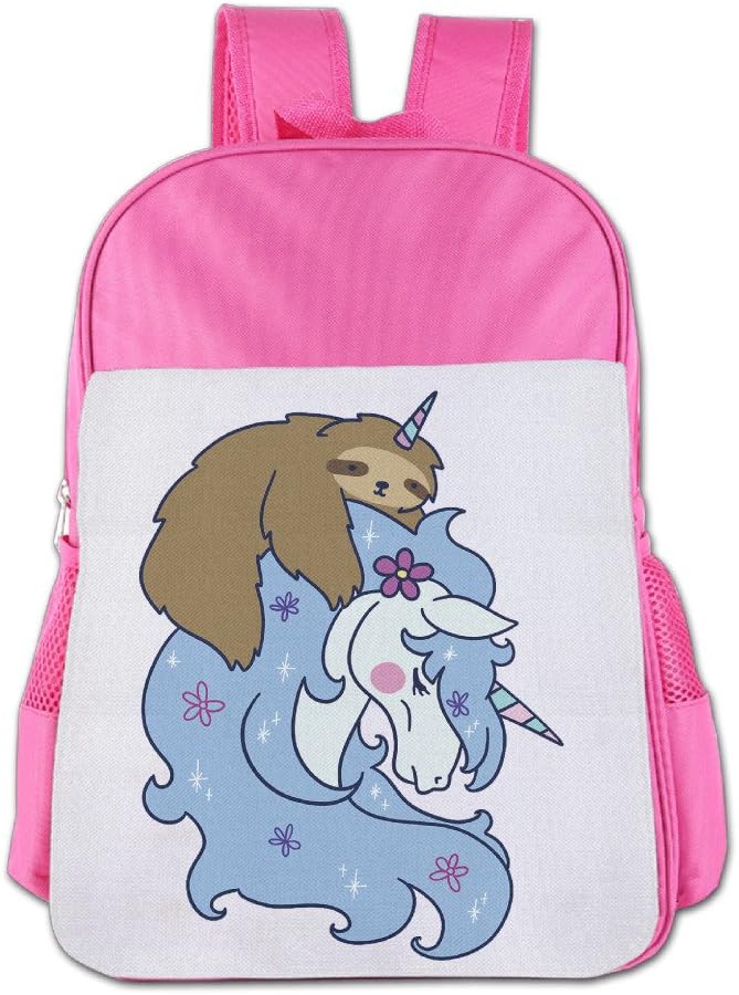 Children's Schoolbag Sloth Unicorn Stack Light Weight Backpack Satchel Lunch Bag