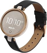kwmobile Leather Strap for Garmin Lily Sport Watch Band Replacement Wristband view 8