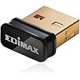 Edimax EW-7811Un 150Mbps 11n Wi-Fi USB Adapter, Nano Size Lets You Plug it and Forget it, Ideal for Raspberry Pi / Pi2, Suppo