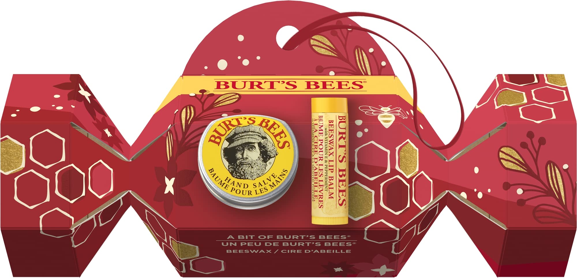 Burt's Bees Gift Set, Beeswax Lip Balm And Hand Salve In A Cracker, A Bit Of Burt's Bees โ image 1