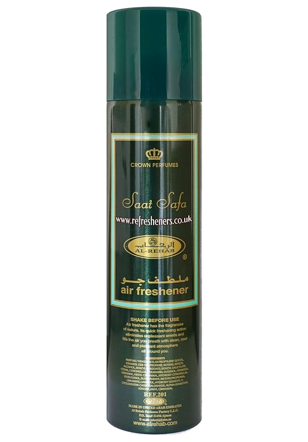 Crown Perfumes AlRehab Saat Safa Scent Room Spray / Air Freshener