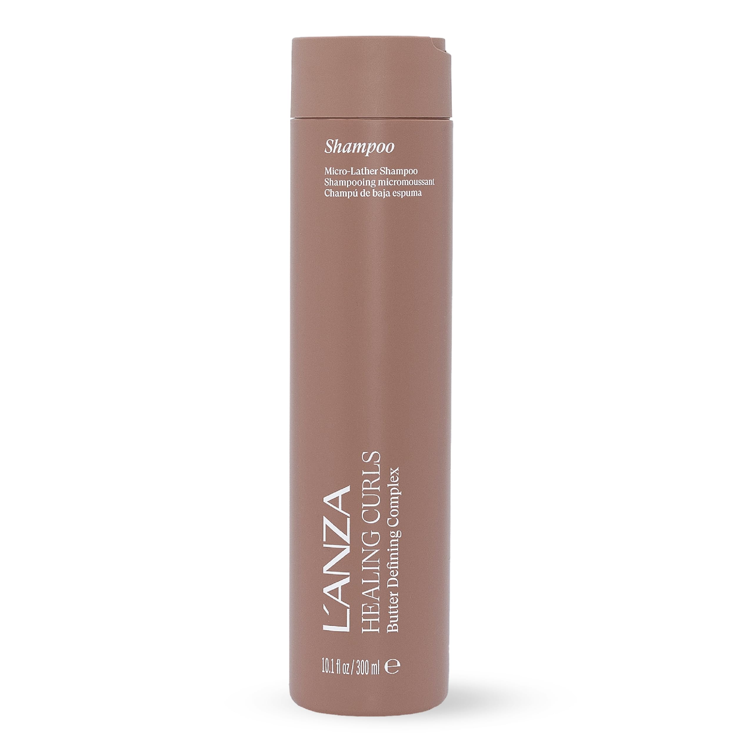 L'ANZA Healing Curls Butter Shampoo - Curly Hair Shampoo for a Creamy, Colour-Safe Cleanse and Refreshed Curls - Paraben and Sulphate Free Shampoo (236ml)