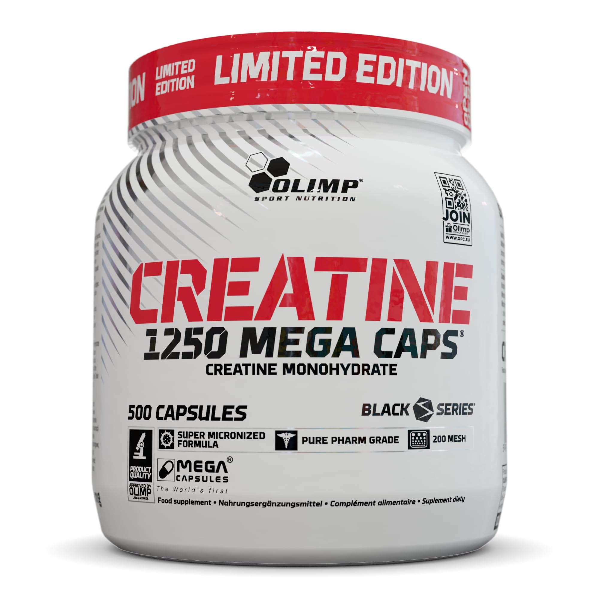 Olimp Creatine 1250 Mega Caps - 500 Kapseln