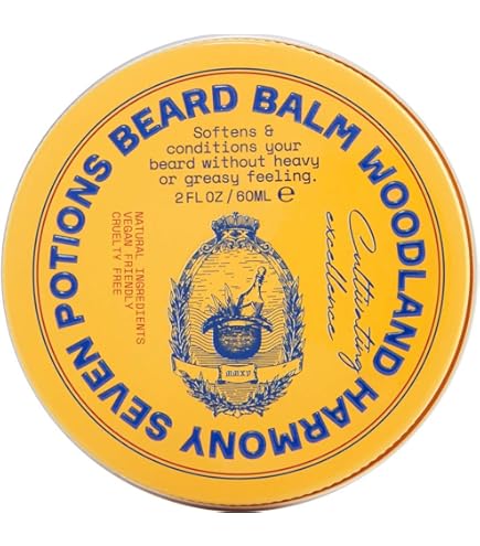 Amazon.com : SEVEN POTIONS Natural Beard Styling Wax for Medium
