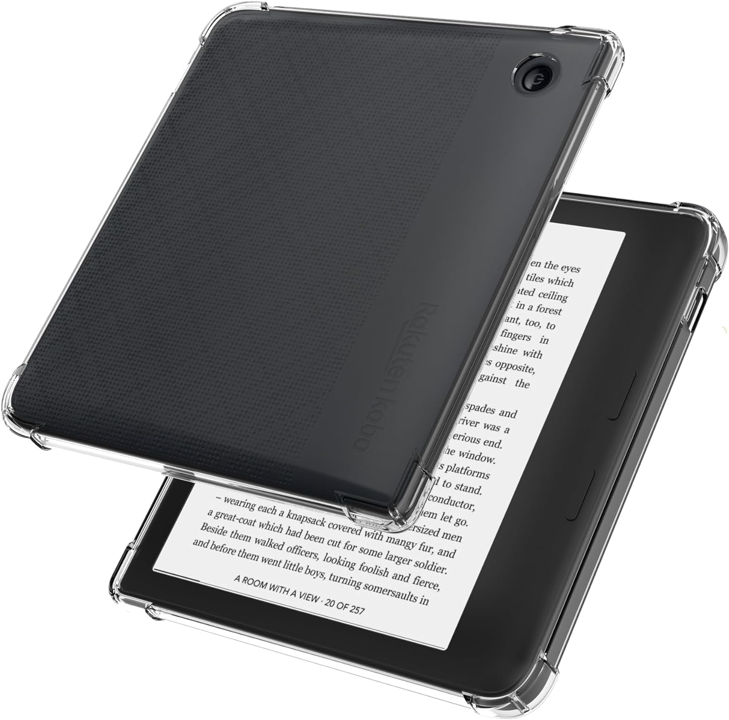 funda para Kobo libra 2 7 2021 silicon transparente