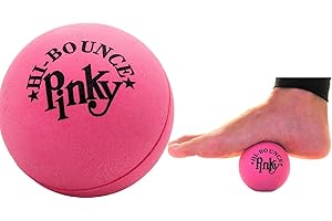 JA-RU Hi-Bounce Pinky Ball (1 Pack) Rubber Bouncy Balls for Kids and Adults. Small Pink Stress Bounce Ball. Indoor and Outdoor Sport Party Favors. Therapy