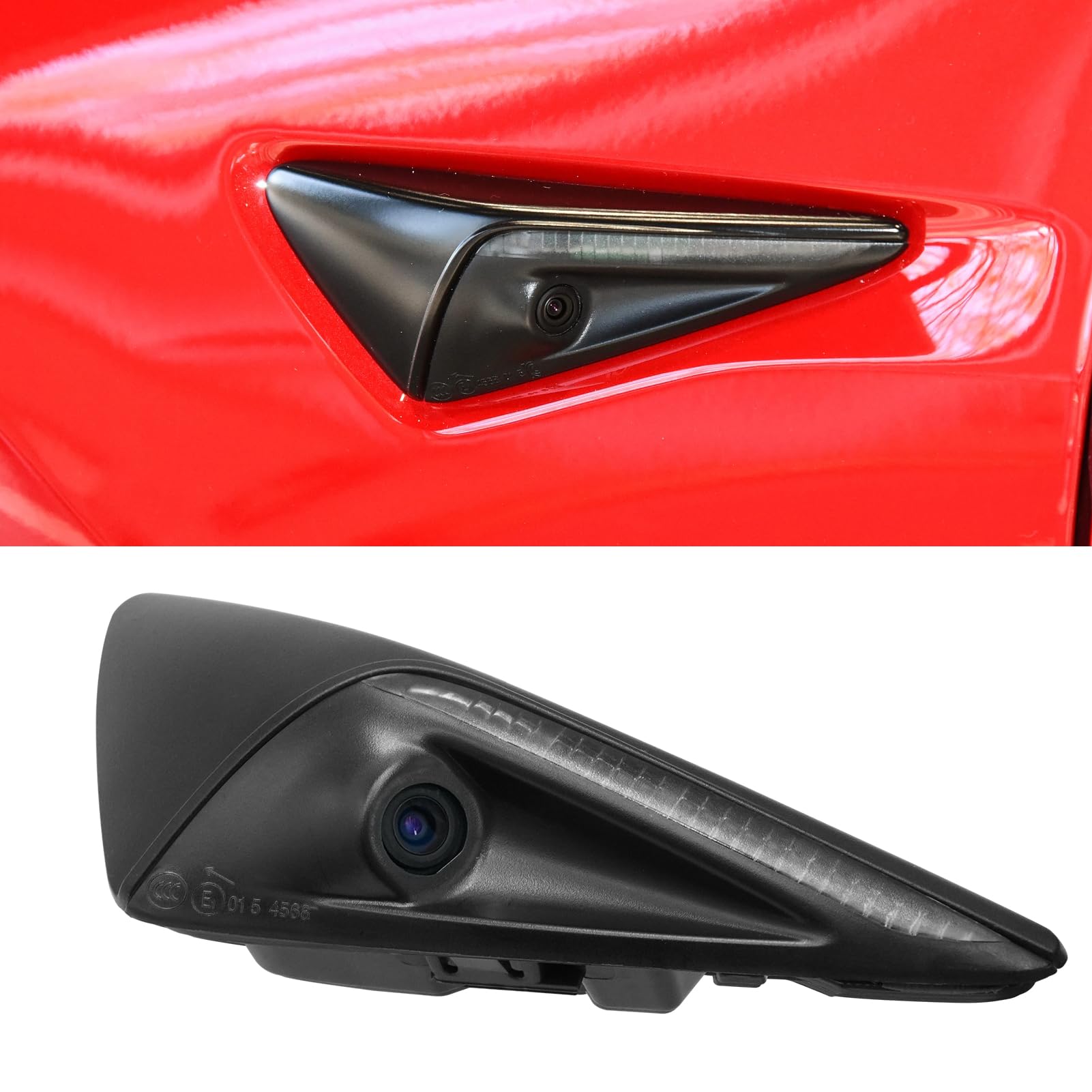 Photo 1 of Jaronx Compatible with Tesla Left Side Repeater Camera Assembly Model 3 Model Y 2017-2024, Left Front Fender Turn Signal Camera Replacement for Tesla Model 3/Model Y Accessories, 1495865-20-C (Left)