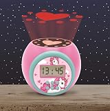 Lexibook Projector Alarm Clock Unicorn Pink with Night Light 3 Colors RL977UNI view 3