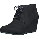 Dunes Women's Zeta Wedge Bootie +Wide 