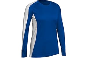 CHAMPRO Girls' Triumphant Long Sleeve Youth Volleyball Jersey