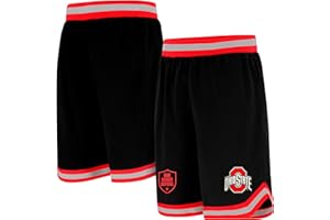 Ultra Game Men's NCAA Official Supreme Poly Air Mesh Shorts