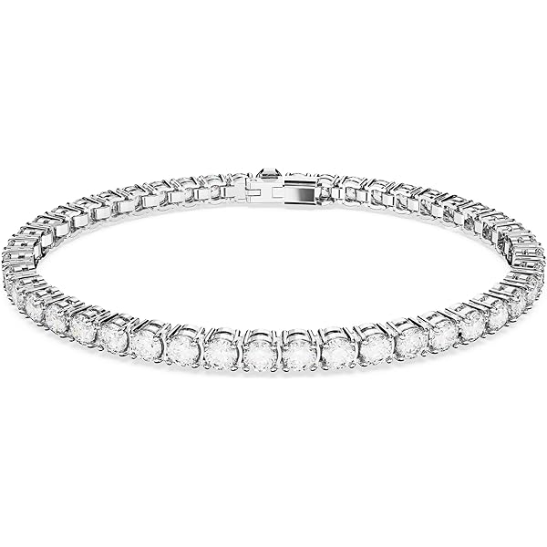 Amazon.com: Swarovski Bracelet 5648937 Matrix Tennis white