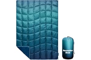Marshmallow Dream Camping Blanket,MINI Puffy Blanket Down Alternative Blanket Lightweight Windproof Water Resistant for Outdoors,Hiking, Backpacking,Beach,Car,Picnic,Stadium