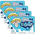 Impact Confections - WARHEADS Winter Blue Raspberry Cubes - 3.0 oz Theater Box - 4 pack