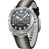 BENYAR Pagani Design Men's Automatic Diver Watch Sapphire Crystal | Cushion-Shaped unidirectional bezel, 200M waterproof, luminous dial for night, diving