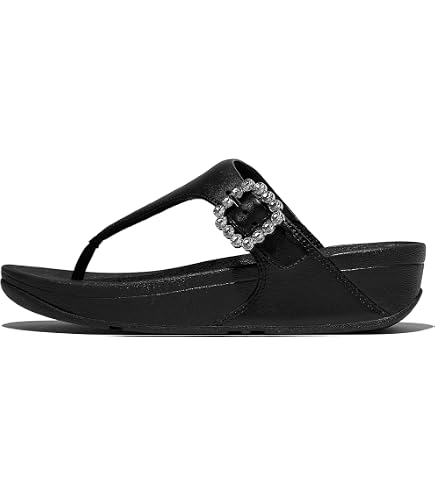 Amazon.com | FitFlop Women's Twiss Crystal Toe-Post Sandal | Flip