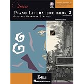 Piano Literature: Book 3 - The Developing Artist | Classical and Romantic Piano Sheet Music for Intermediate Players | Keyboard Songbook with Bach, Beethoven, Schumann and More | Faber Piano Book