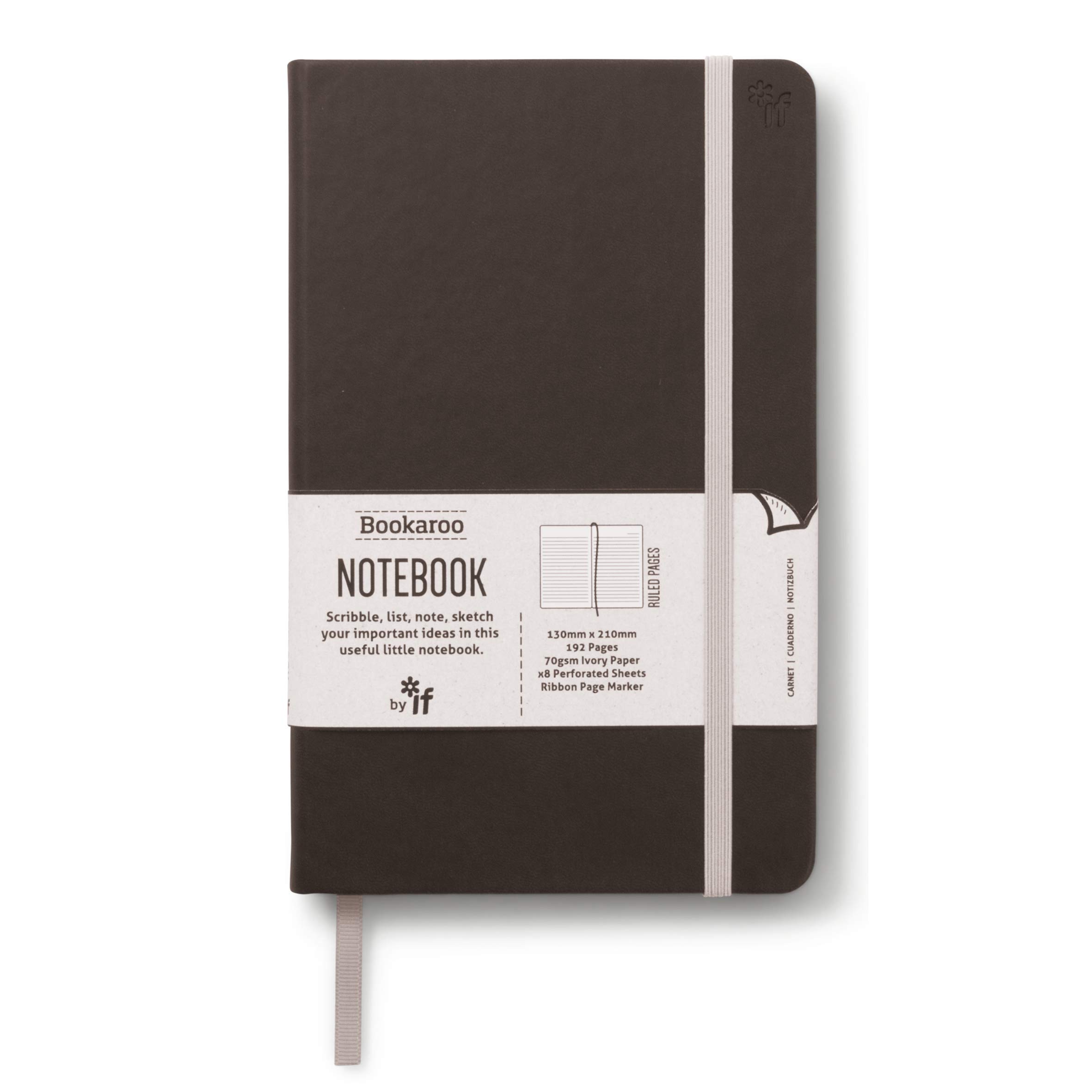 Bookaroo Notebook Journal - Black