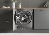 Haier HWDQ90B416FWBRUK 9/5 kg Integrated Washer Dryer Graphite Black view 4
