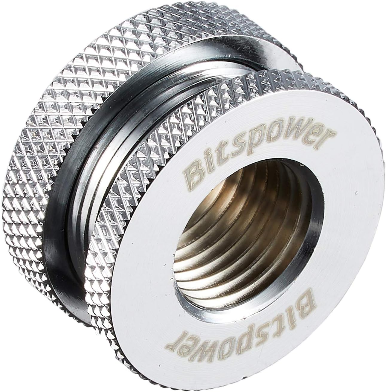 BitspowerBitzpower G1/ 4 in. Shining Case Top Water Fill Set Silver BP-WTP-C04