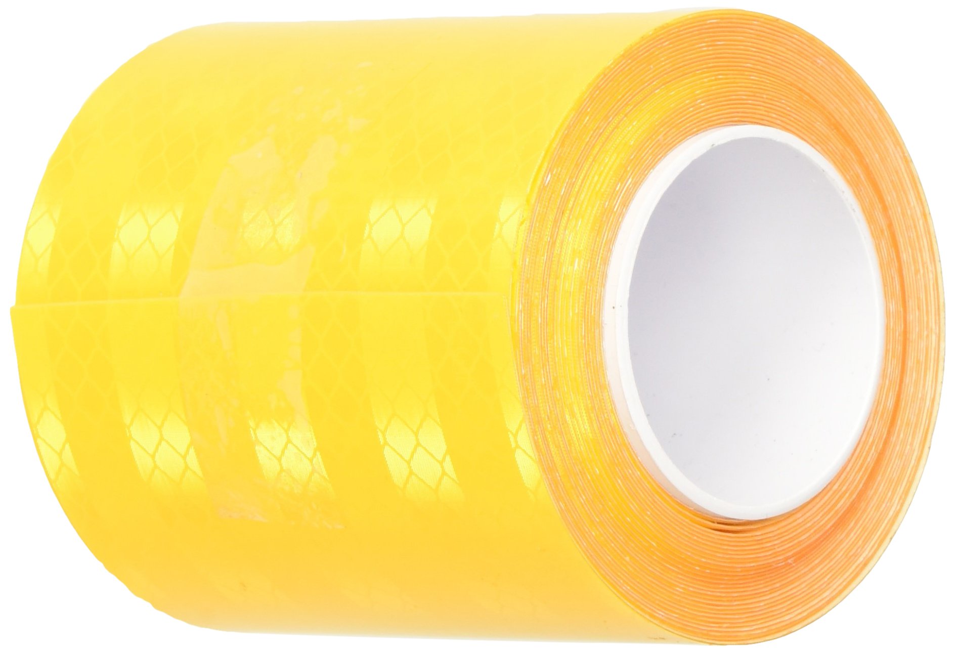TapeCase 3M 3431 Yellow Micro Prismatic Sheeting Reflective Tape, 0.875