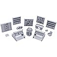 Library Furniture - DND Terrain Compatible with Dungeons and Dragons, 28mm Miniature Wargaming, Tabletop RPGs, Wargame Scenery