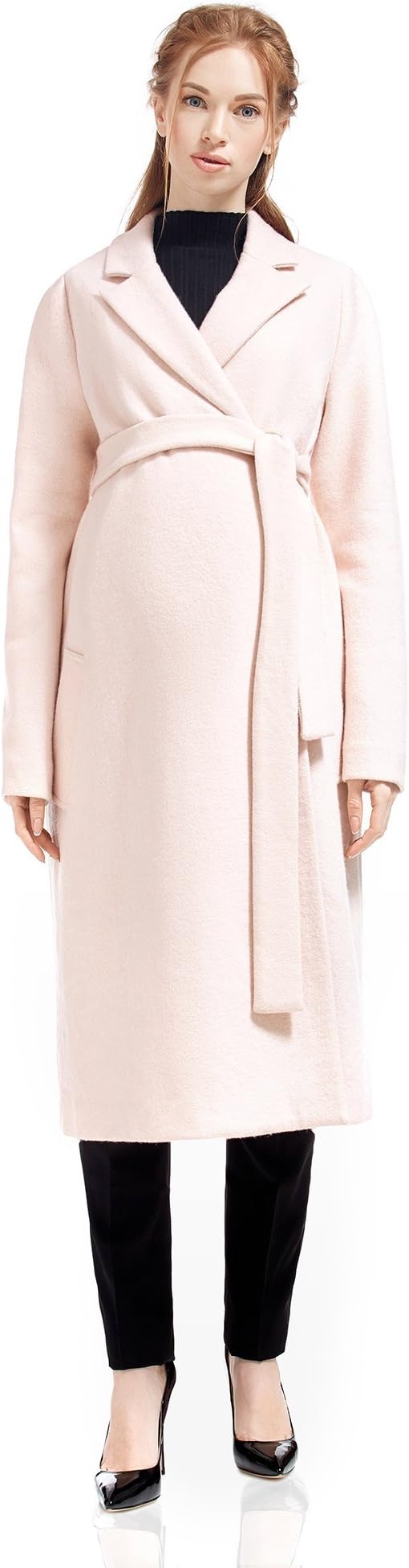Maternity Coat Patrizia Wool Wrap By Nothing But Love