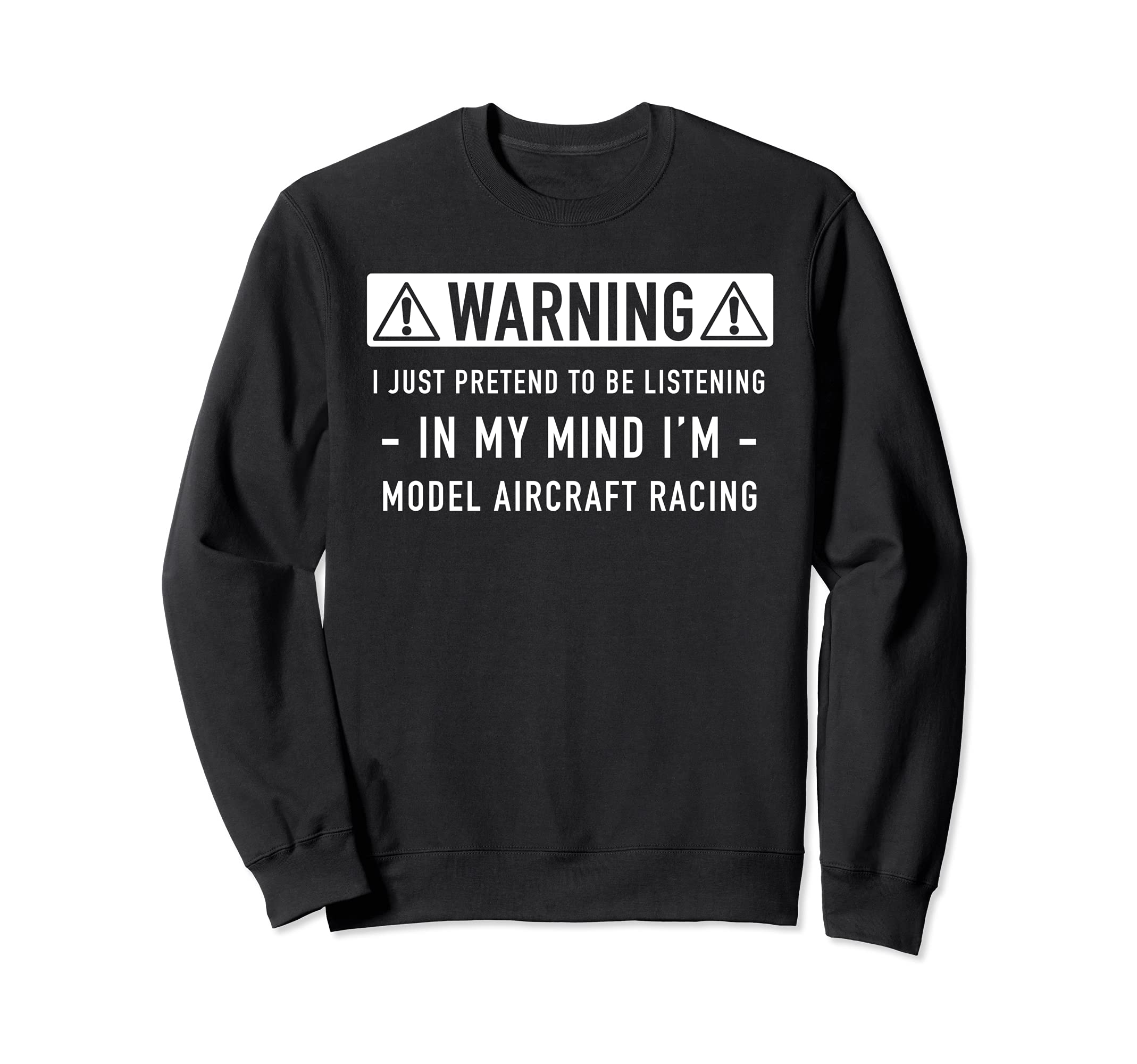 Model aircraft racing gift Sweatshirt