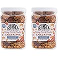 Germack Pistachio Company, Crispy Corn and Cashew Savory Crunch Snack Nut Mix, 14 oz Jar, Set of 2