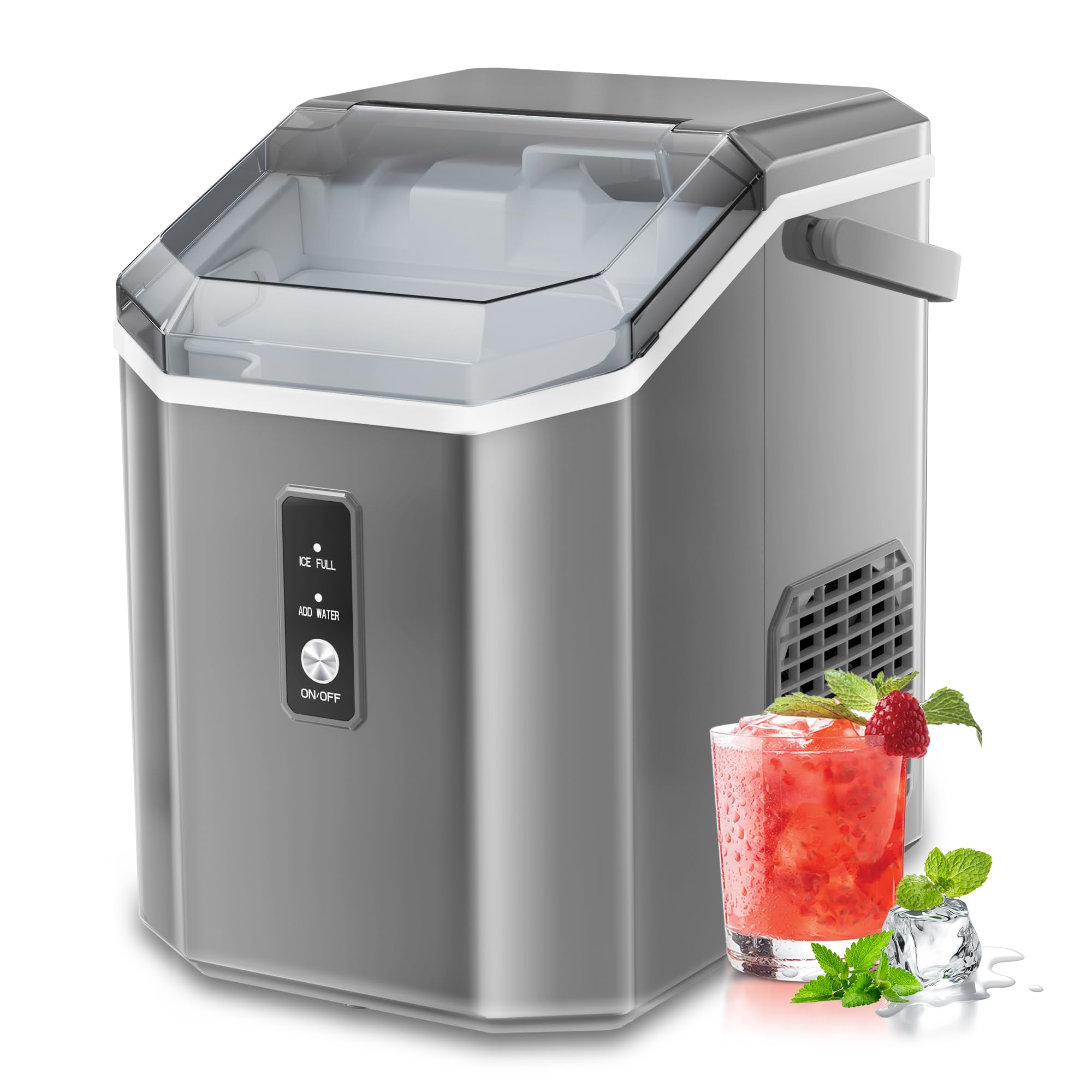NicBex Nugget Ice Makers Countertop,Ice Machine