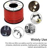 TUOFENG 18 AWG Silicone Wire 40m Reel Black 20m Red 20m 2 Conductor Flexible view 4