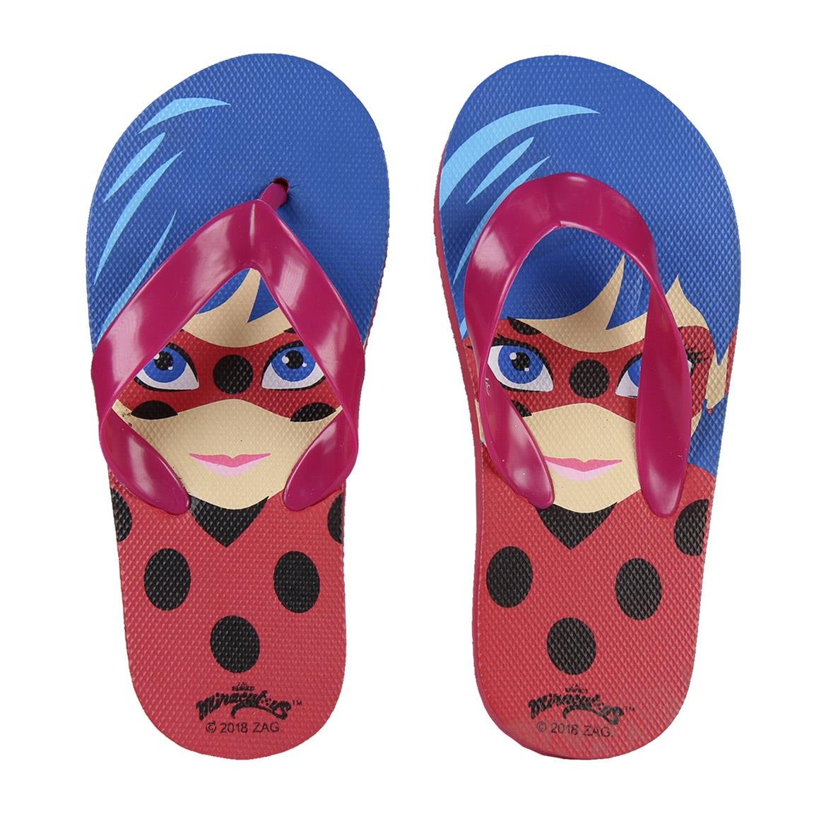 Miraculous Tales Of Ladybug & Cat Noir 2300002993 Flip Flops, Sandals, Girls (11/12 UK Child)