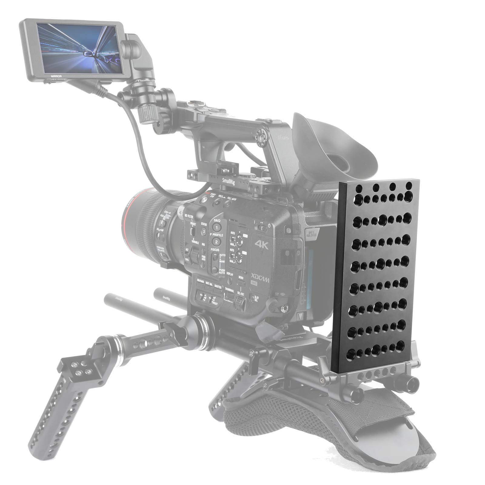 SMALLRIG Cheese Plate Multi-purpose DSLR Mounting Plate with 1/4