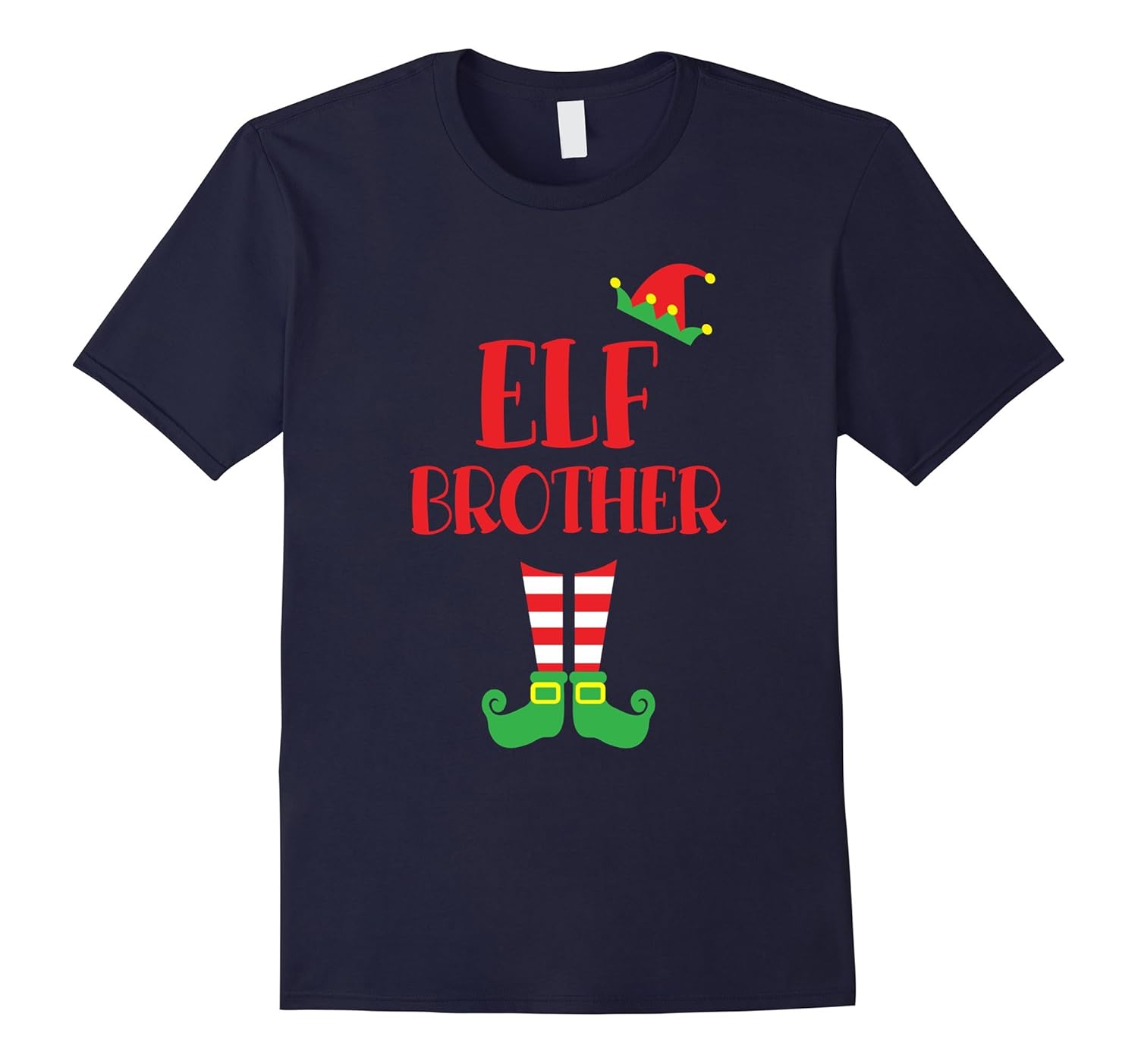 Elf Brother Christmas season T-Shirt Brother Sister Shirts-ANZ