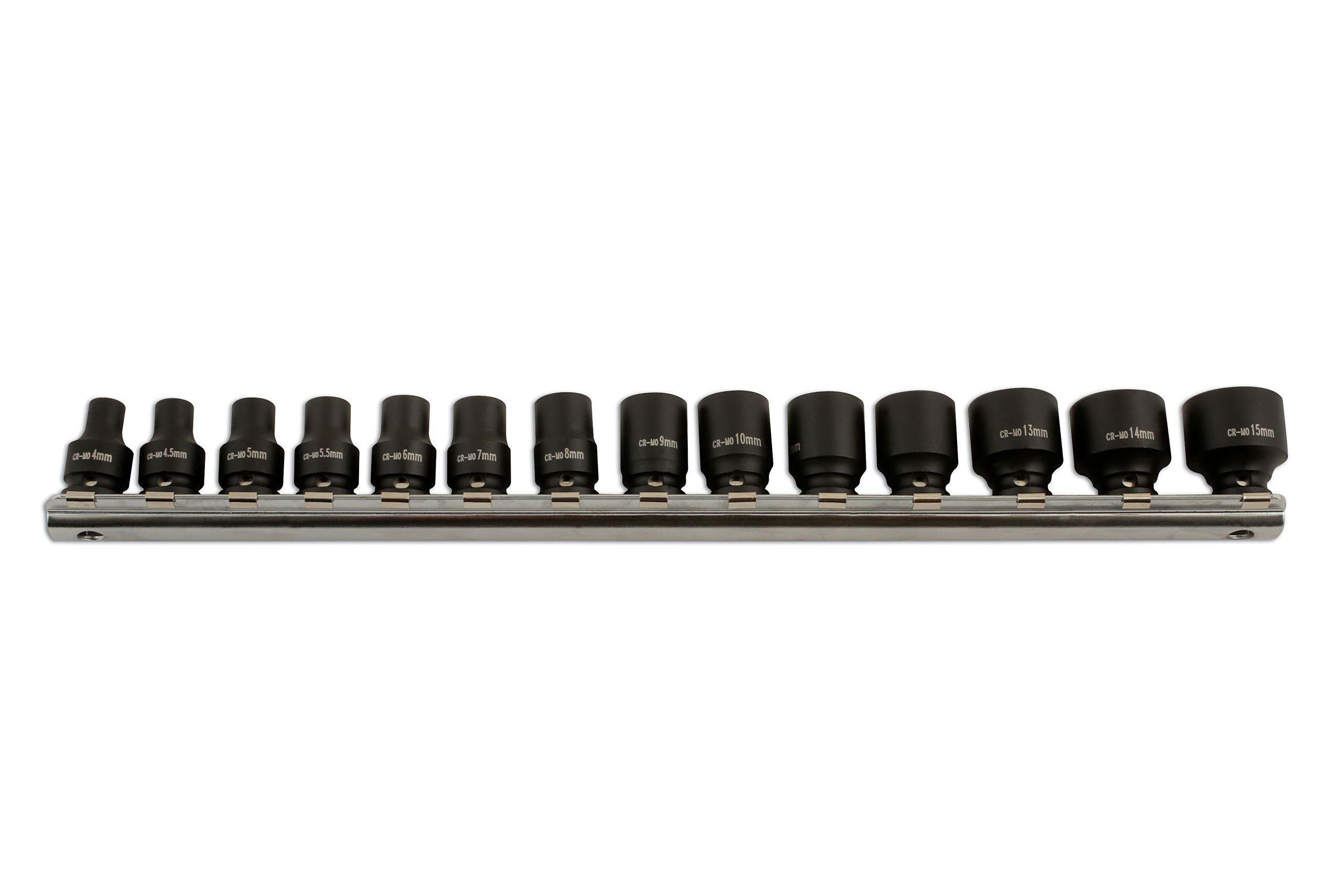 Laser 5961 Impact Socket Set 1/4"D 14pc