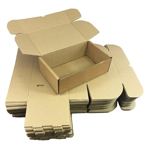 10 x WHITE SHIPPING BOXES POSTAL MAILING GIFT WEDDING PACKET SMALL