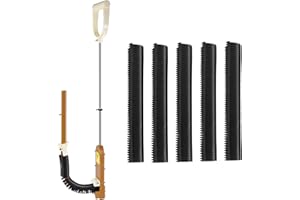 UEDET PEX Stapler with 1100 Pcs Foamboard Staples, Stand Up Foamboard Stapler PEX Staple Gun for Foam Board, 1-1/2″ Staples f