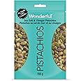 Wonderful Pistachios, No Shells, Sea Salt and Vinegar, 155 g Resealable Pouch