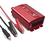 BESTEK 500W Power Inverter DC 12V to 110V AC Converter with 4.8A Dual USB Car Charger ETL Listed
