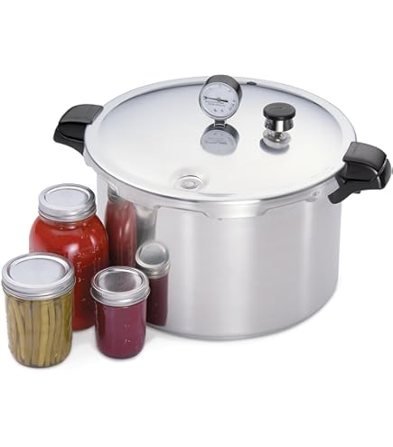 Presto 01781 23-Quart Pressure Canner E Fogão Prata 23 Qt | Amazon