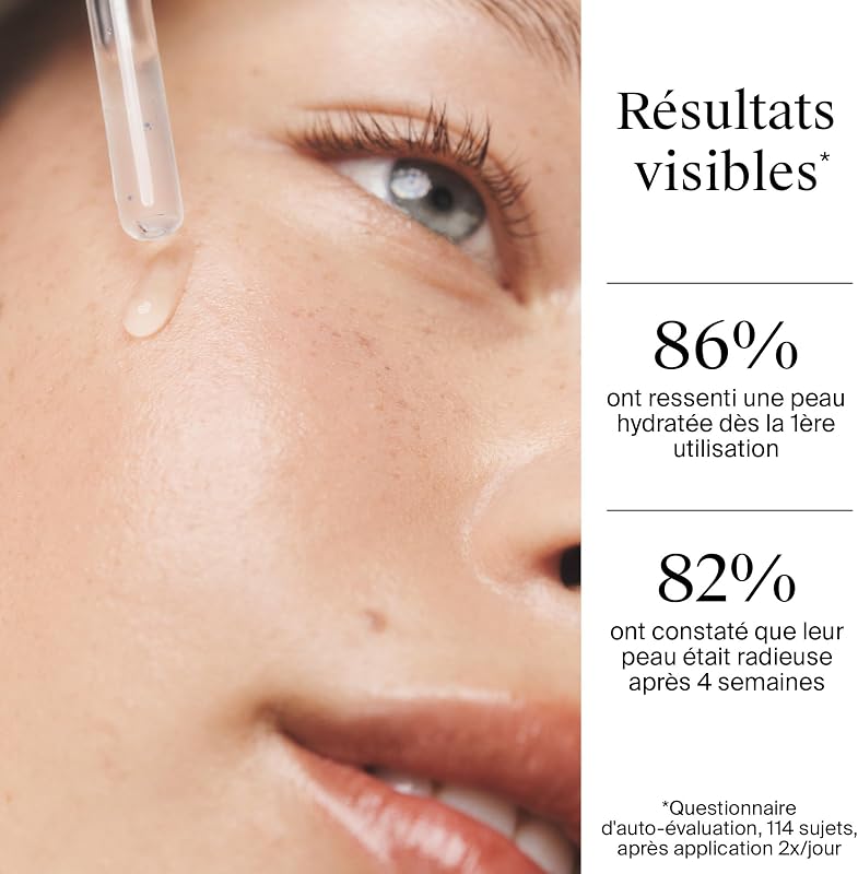 Sérum Hydro Boost 10% Niacinamide (Flacon de 30 ml avec Pipette) – Sérum Hydratant à l'Acide Hyaluronique et Niacinamide – Soin Visage pour Uniformiser et Raviver le Teint
